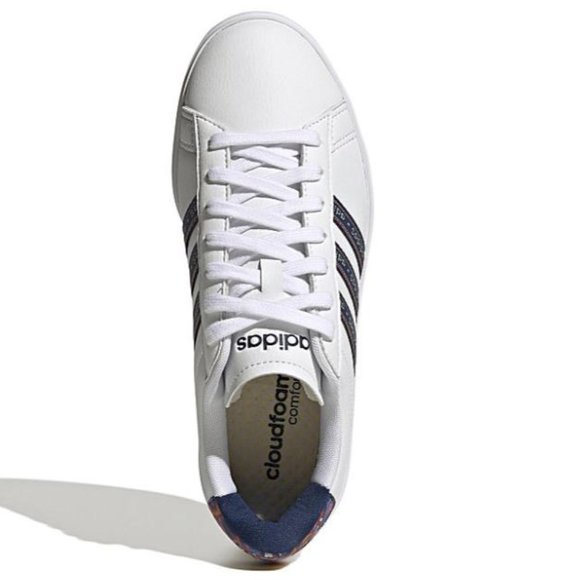 Adidas Grand Court 2 Low Women's Leather Casual Fashion Shoes Sneakers NIB - Picture 4 of 5